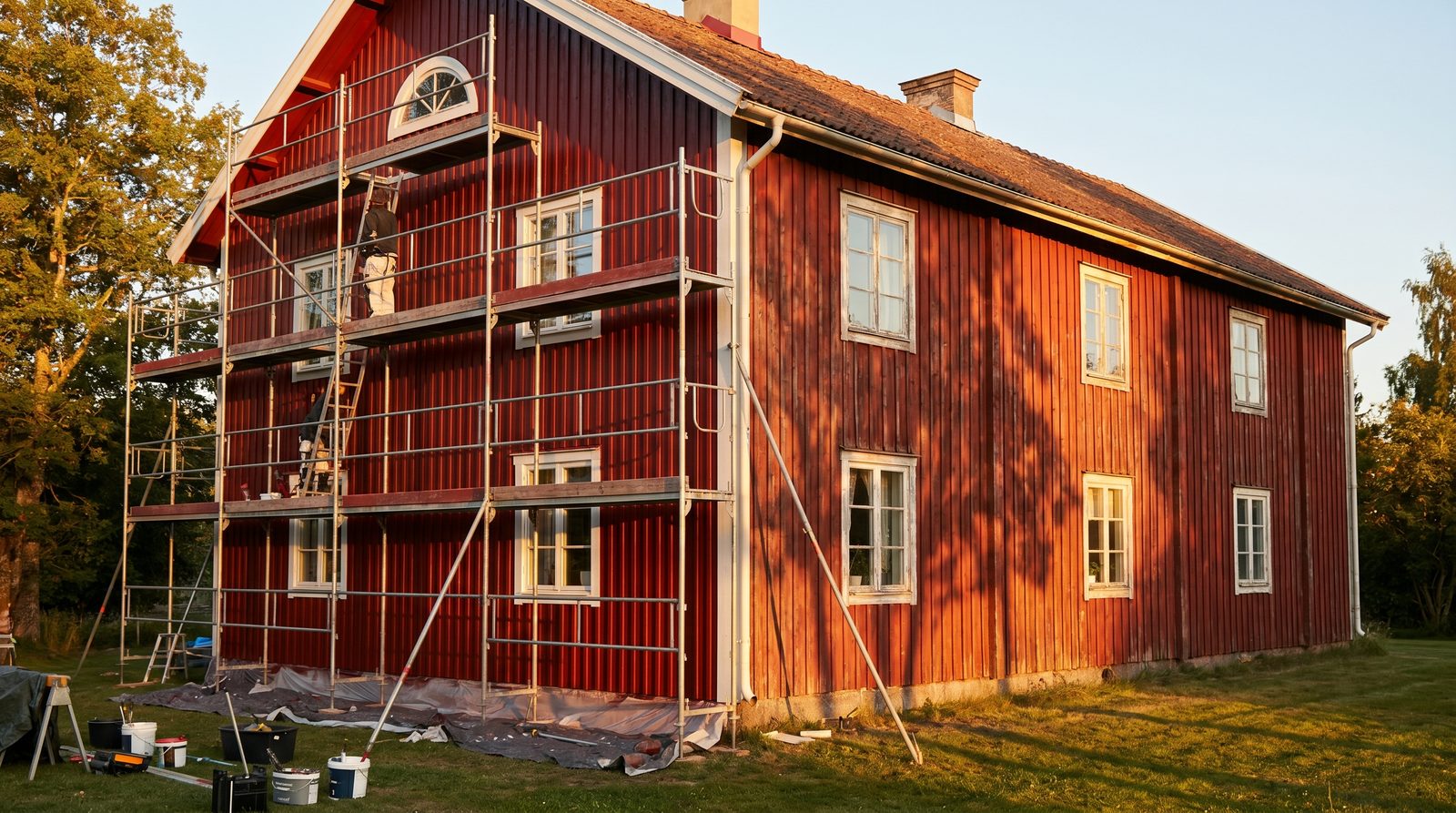 NLL Måleri – Hur lång tid tar det att måla om huset? Tidsåtgång i Skåne