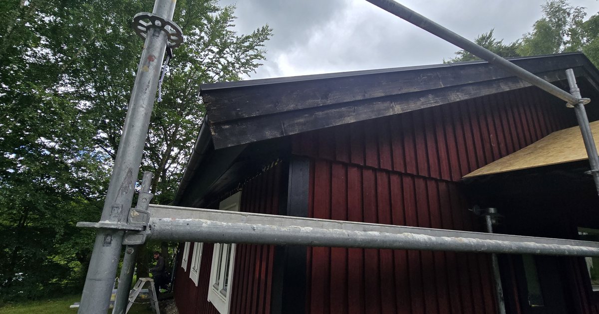 När ska en BRF måla om fasaden?