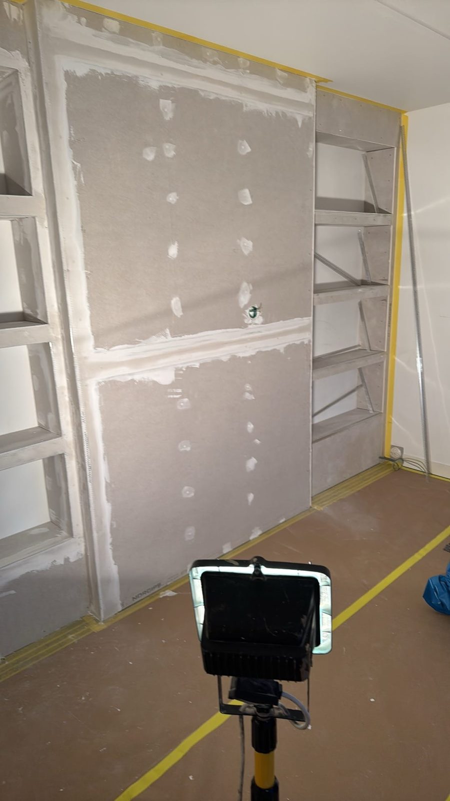 NLL Måleri – Spackling