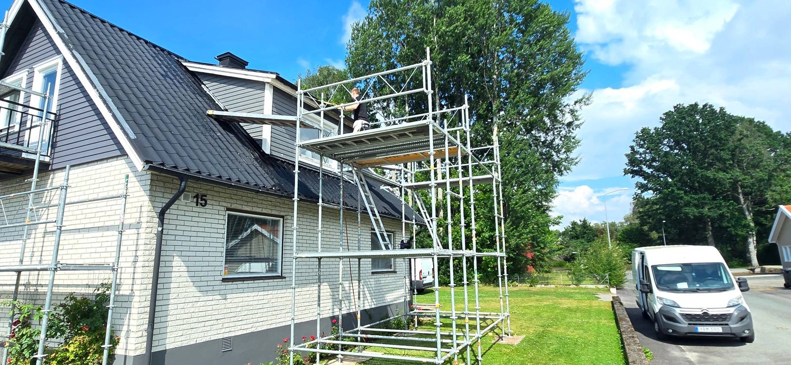 NLL Måleri – Takmålning